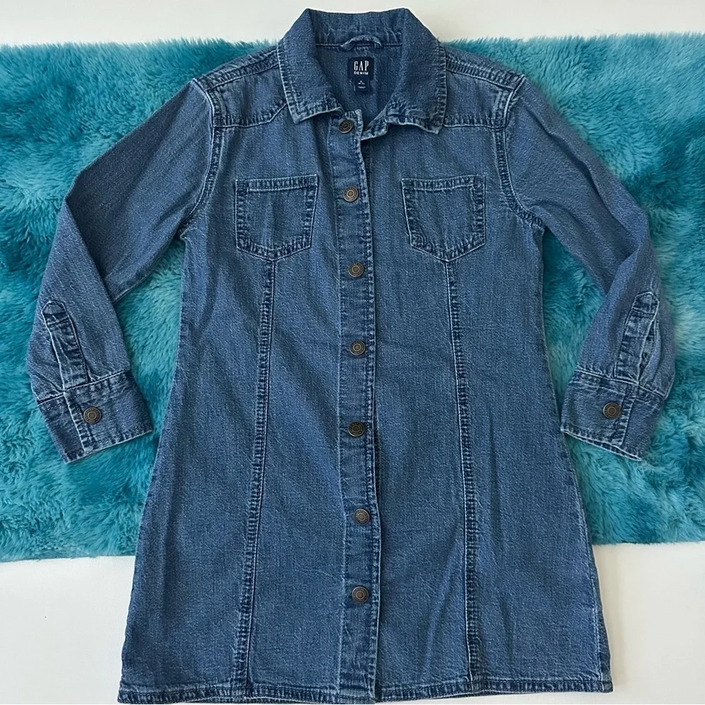GAP Denim Dress Size 6-7 Girls